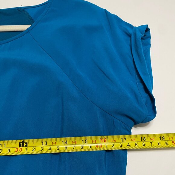 Old Navy Dress Womens M Blue Athletic Draw String Waist Casual - Picture 8 of 9